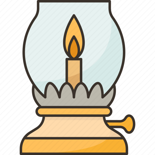 Lamp, oil, kerosene, camping, night icon - Download on Iconfinder