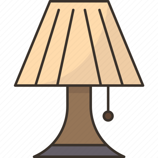 Table, lamp, bulb, desk, interior icon - Download on Iconfinder
