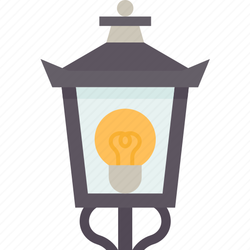 Post, lantern, street, lamp, night icon - Download on Iconfinder