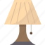 table, lamp, bulb, desk, interior 