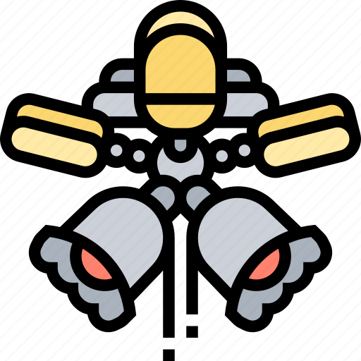Fan, lights, ceiling, room, electrical icon - Download on Iconfinder