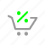 cart, shopping, ecommerce, market, discount, offer, cart icon 