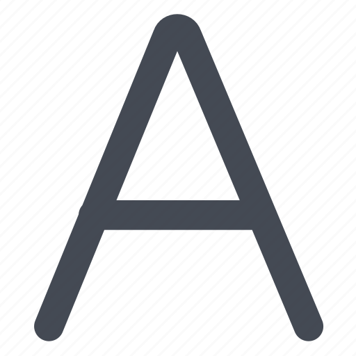 Alphabet, bold, font icon - Download on Iconfinder