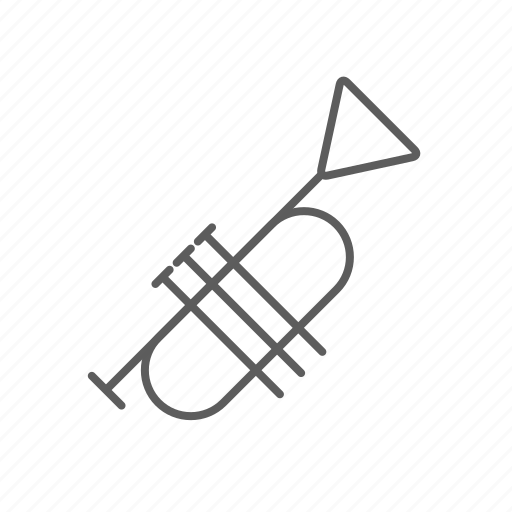 Instrument, melody, music, trumpet icon - Download on Iconfinder