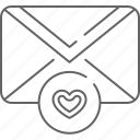 email, envelope, favourite, heart, like, love, message