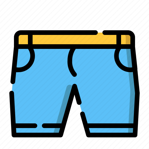 Short, pants, shortpants, pant, jeans, clothing, man icon - Download on Iconfinder