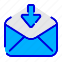 inbox, email, mailbox, download, chat, communication, envelope, mail, letter