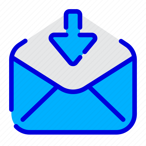 Inbox, email, mailbox, download, chat, communication, envelope icon - Download on Iconfinder