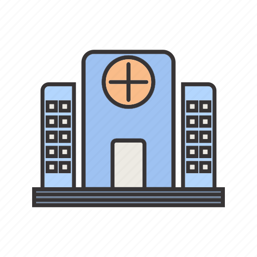 Hospital, healthcare, building, clinic icon - Download on Iconfinder
