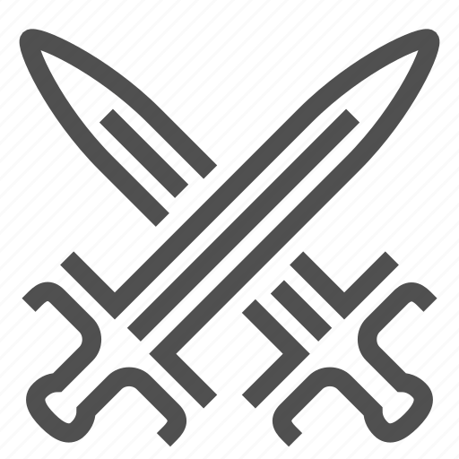 Cross, fight, fighting, glaive, gun, steel, sword icon - Download on Iconfinder