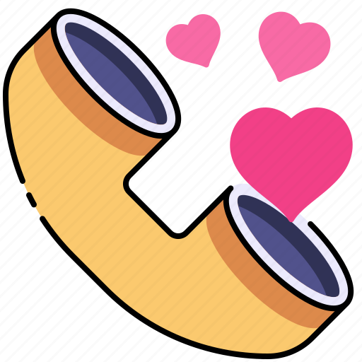 Telephone call, conversation, communications, love icon - Download on Iconfinder