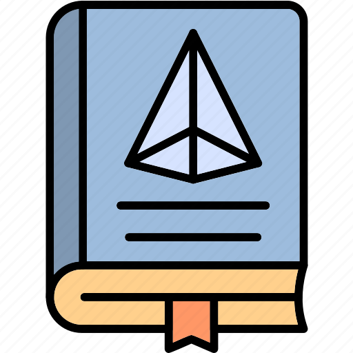 Trigonometry, book, pythagoras, education, triangle, icon icon - Download on Iconfinder