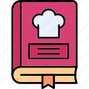 ecipe, book, chef, cook, cookbook, hat, kitchen, recipe
