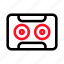 cassette, tape, music, audio, retro 