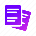 file, document, paper, folder, data