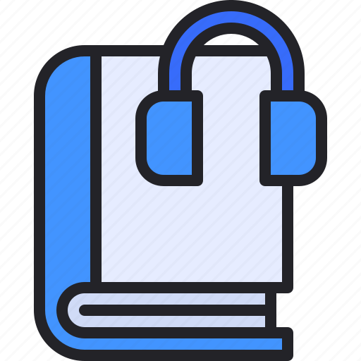 Audiobook, audio, book, education, listen icon - Download on Iconfinder