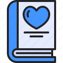 book, notebook, love, romance, heart