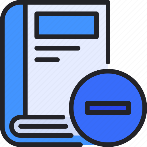 Delete, book, study, clear icon - Download on Iconfinder