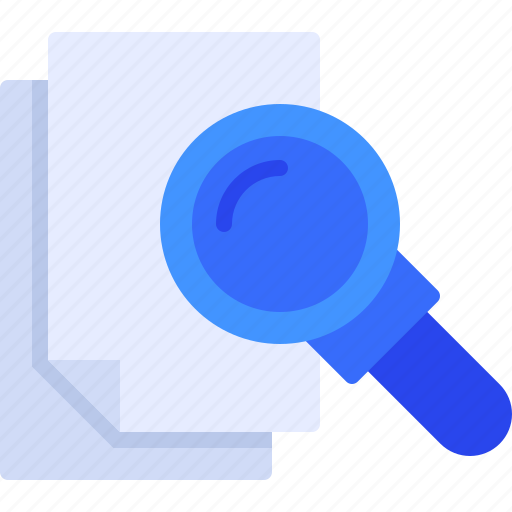 File, document, search, preview, investigation icon - Download on Iconfinder