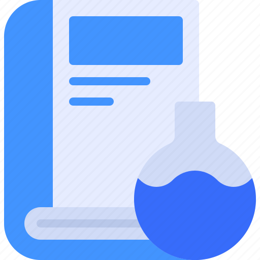 Science, book, experiment, flask, chemistry icon - Download on Iconfinder