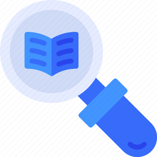Search, research, education, book, study icon - Download on Iconfinder
