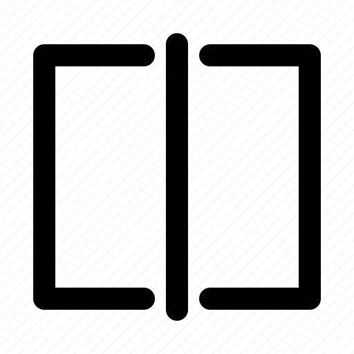 Split, divide, vertical, division, scan, barcode, scanner icon - Download on Iconfinder