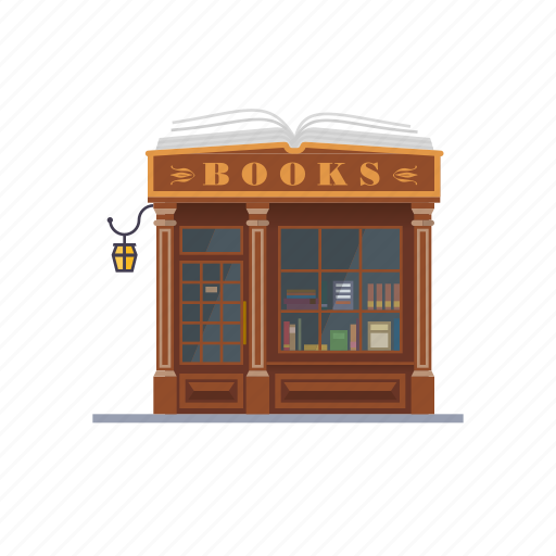 Books, store, shop, building, facade, retail icon - Download on Iconfinder