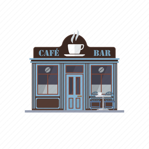 Cafe, bar, facade, building, restaurant icon - Download on Iconfinder