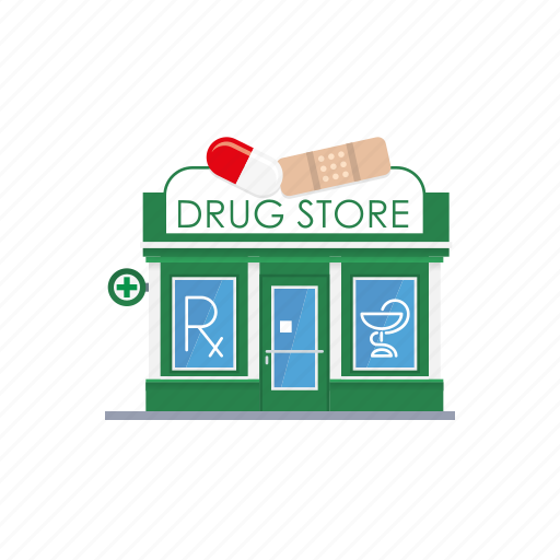 Store, drugstore, shop, building, medical, facade, retail icon - Download on Iconfinder