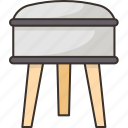 footstool, footrest, sofa, furniture, decoration