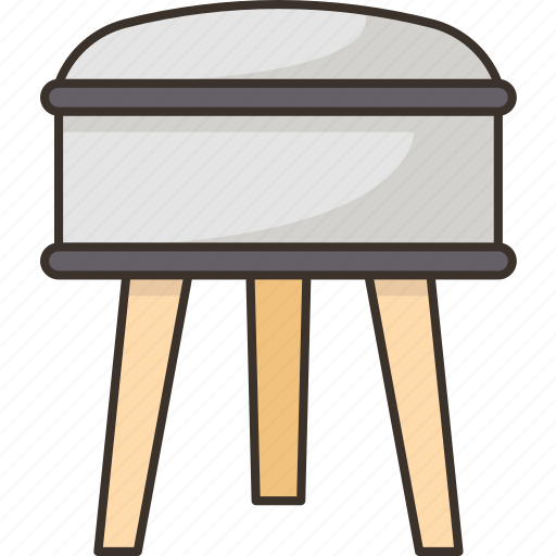 Footstool, footrest, sofa, furniture, decoration icon - Download on Iconfinder