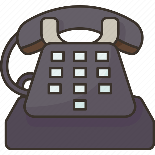 Telephone, phone, dial, call, communication icon - Download on Iconfinder