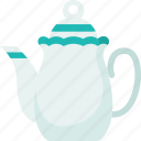 teapot, kettle, beverage, ceramic, kitchen