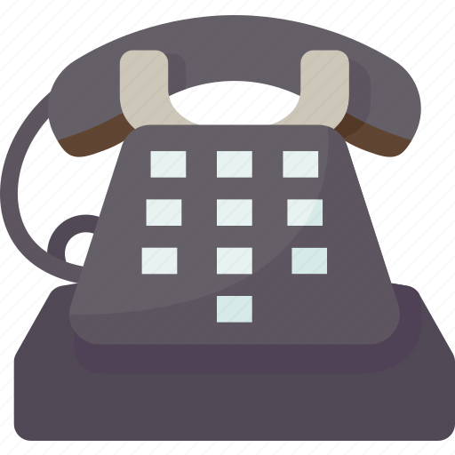 Telephone, phone, dial, call, communication icon - Download on Iconfinder