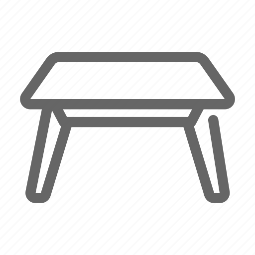 Table, livingroom, desk, furniture icon - Download on Iconfinder