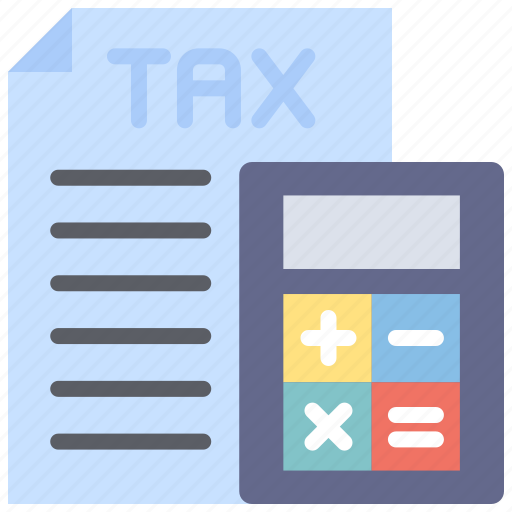 Tax, calculator, financial, finance, income, business, accounting icon - Download on Iconfinder