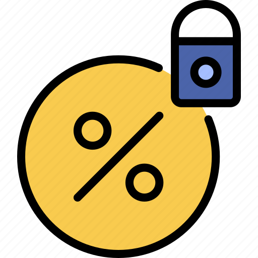 Fix, interest, rate, loan, business, money, mortgage icon - Download on Iconfinder