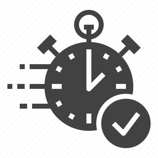 Approval, clock, fast, money, quick, time icon - Download on Iconfinder