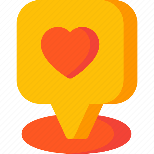 Like, place, location, love, map, navigation, pin icon - Download on Iconfinder