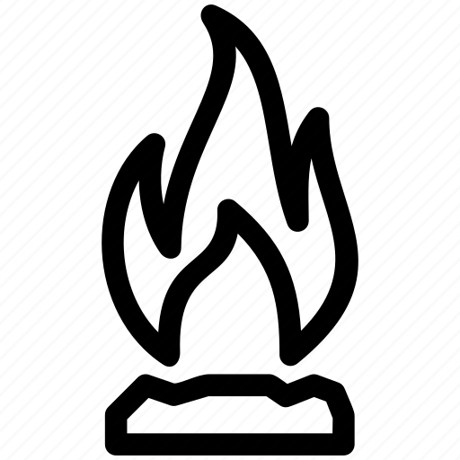 Burn, fire, burnt, flame, hot, ash icon - Download on Iconfinder