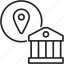 location, map, pin, bank, court, institute 