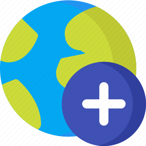 Add, earth, location, map, navigation, pin, place icon - Download on Iconfinder