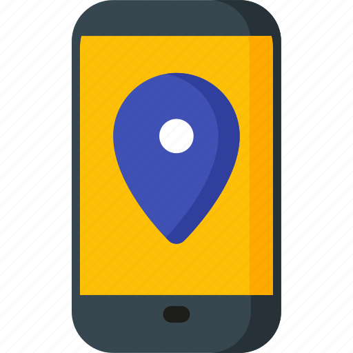 App, map, direction, location, navigation, pin, place icon - Download on Iconfinder