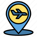 locationandmap, airport, location, map, airplane, plane, travel
