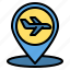 locationandmap, airport, location, map, airplane, plane, travel 