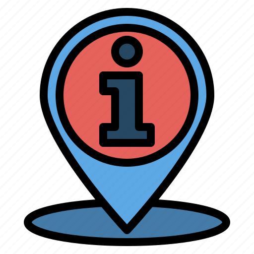 Locationandmap, information, location, map, navigation, info icon - Download on Iconfinder