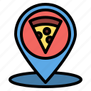 locationandmap, pizza, food, map, location, restaurant, dough