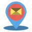 locationandmap, postoffice, map, location, mail, tack, pin 