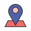 address, gps, map, navigation pin, place