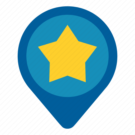 Favorite, location, marker, pin icon - Download on Iconfinder
